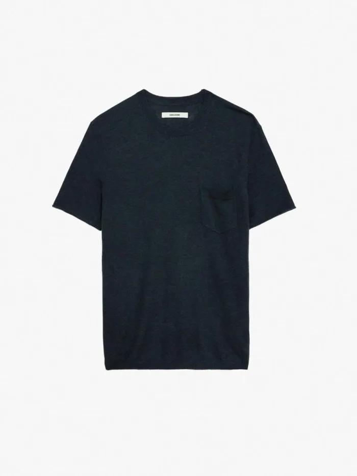 Men Zadig and Voltaire Sweaters and Cardigans Jimmy Cashmere Sweater Nightmare Men Zadig and Voltaire Sweaters and Cardigans Jimmy Cashmere Sweater Nightmare