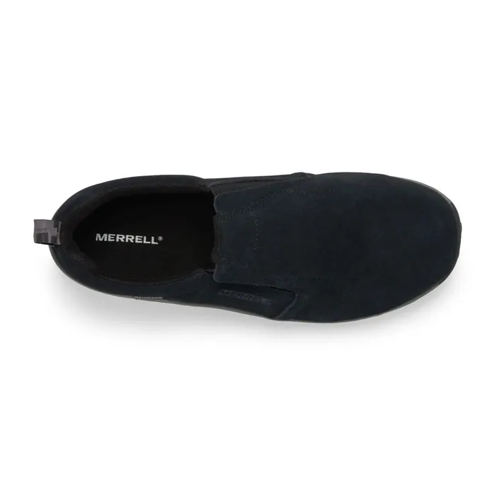 Merrell Big Jungle Moc Frosty Waterproof Black Kids Wide Widths