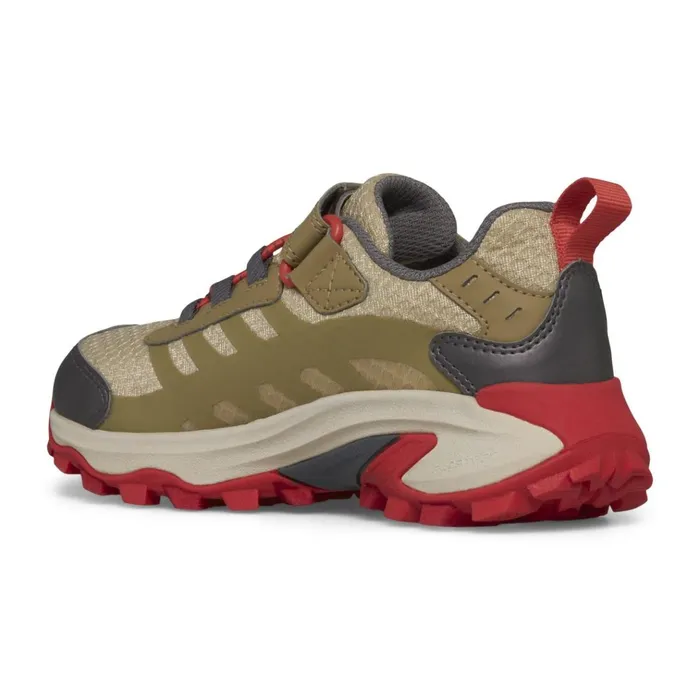 Merrell Big Moab Speed 2 Low AC Waterproof Coyote Kids Sneakers