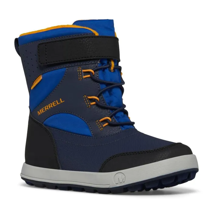 Merrell Big Snow Storm 30 Waterproof Boot Blueblackorange Kids Winter Boots