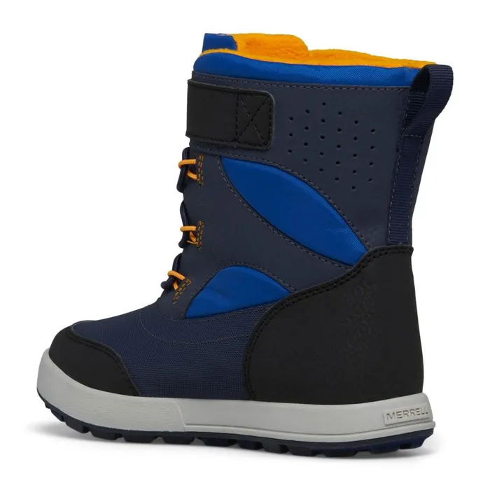 Merrell Big Snow Storm 30 Waterproof Boot Blueblackorange Kids Winter Boots