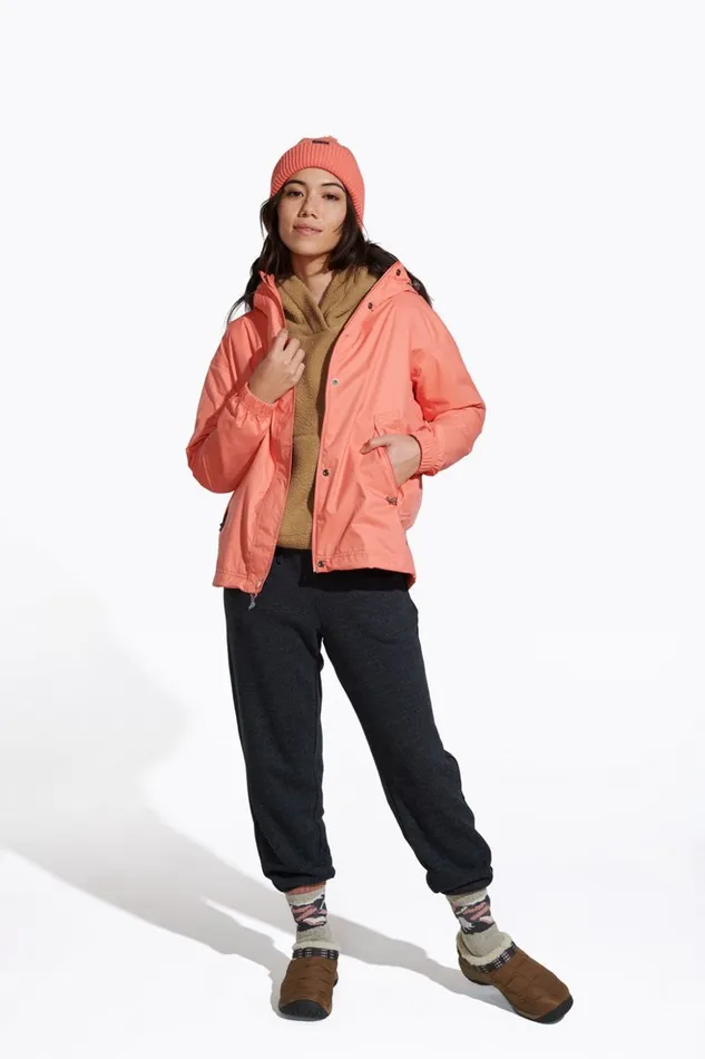 Merrell Fallon Rain Jacket Cloud Camo Women Outerwear