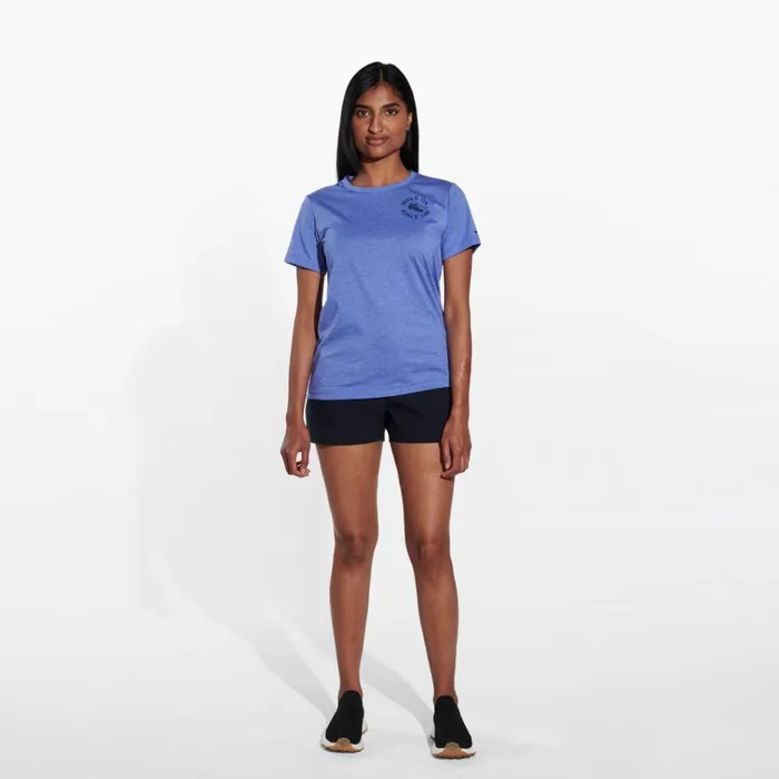 Merrell Hike On Tee Baja Blue Heather Women Tops