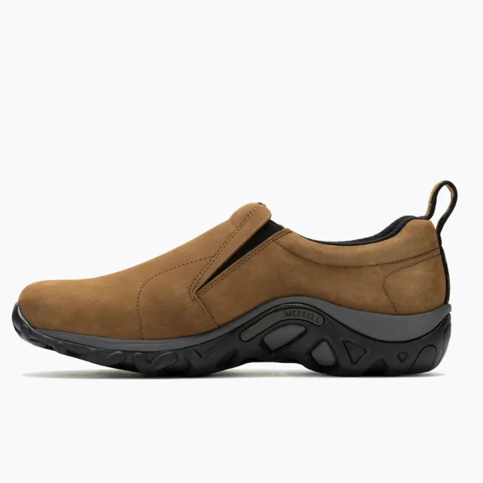 Merrell Jungle Moc Nubuck Brown Men SlipOns