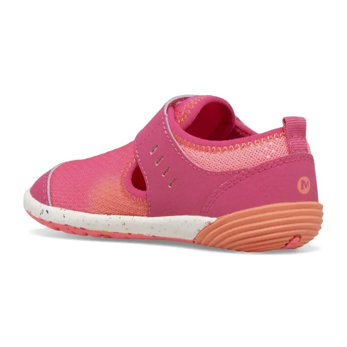 Merrell Little Bare Steps H2o Sneaker Pinkorange Kids Sandals