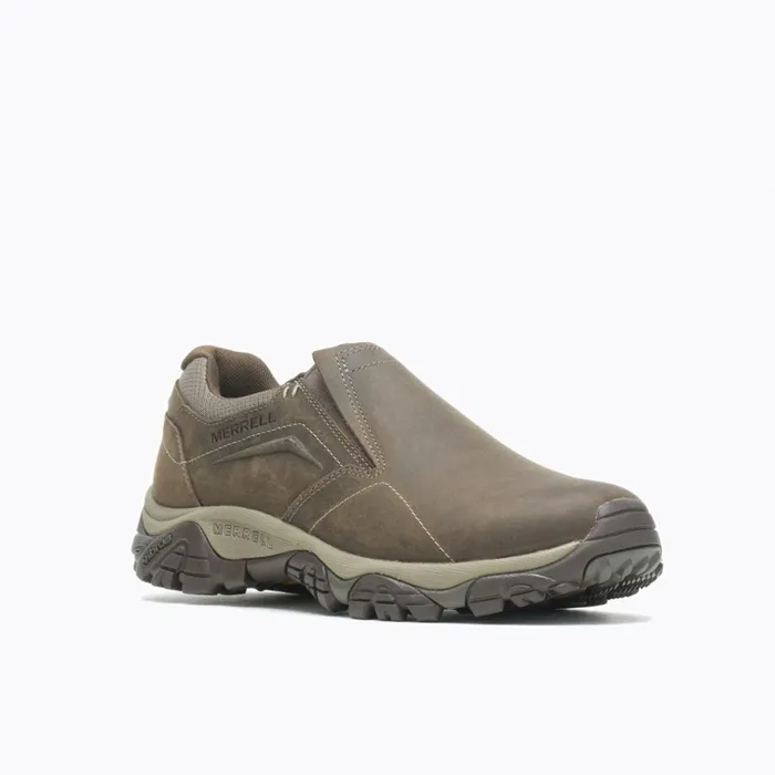 Merrell Moab Adventure Moc Wide Width Boulder Men SlipOns