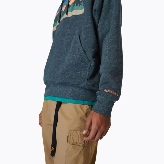 Merrell Rec Mountain Hoody Navy Men Tops