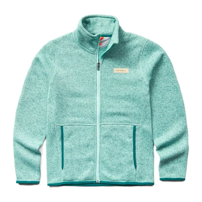 Merrell Sweater Weather Full Zip Icy Morn Heather Women Tops