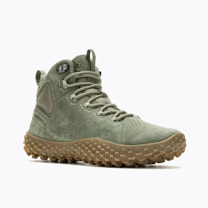 Merrell Wrapt Mid Waterproof Lichen Women Minimalist