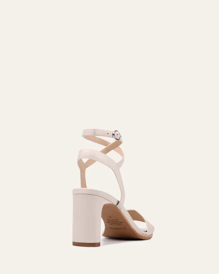 MID SANDALS Natsu mid heel sandals bone leather jomercer Women