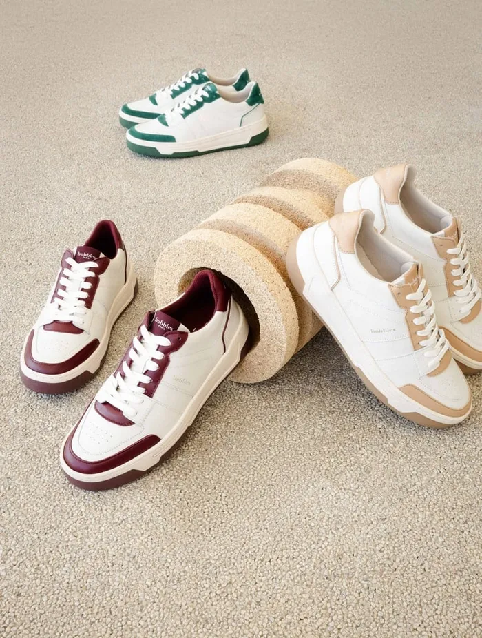 Miley Off White and Toffee Women Bobbies Sneakers