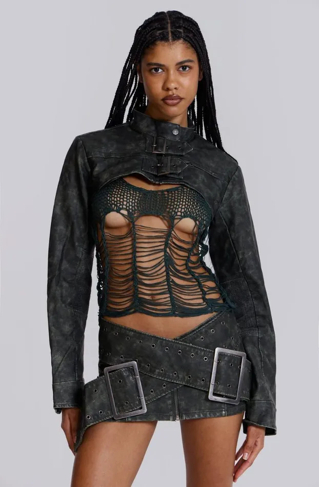 Mini Skirts Women Jaded London Assassin Micro Mini Skirt