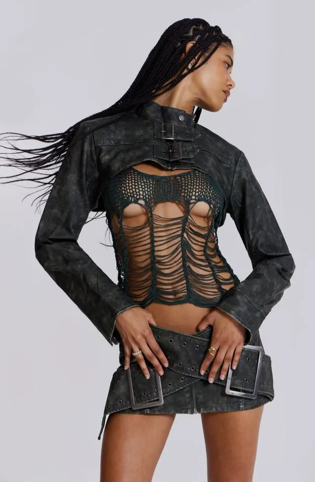 Mini Skirts Women Jaded London Assassin Micro Mini Skirt