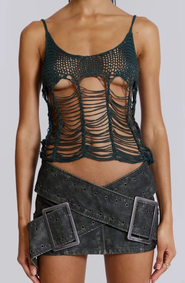 Mini Skirts Women Jaded London Assassin Micro Mini Skirt