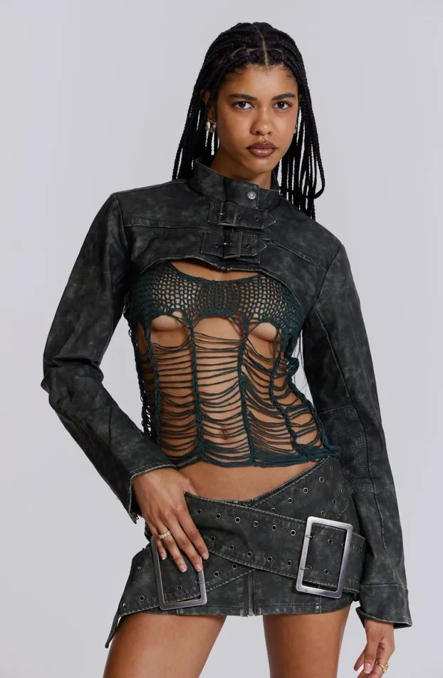 Mini Skirts Women Jaded London Assassin Micro Mini Skirt