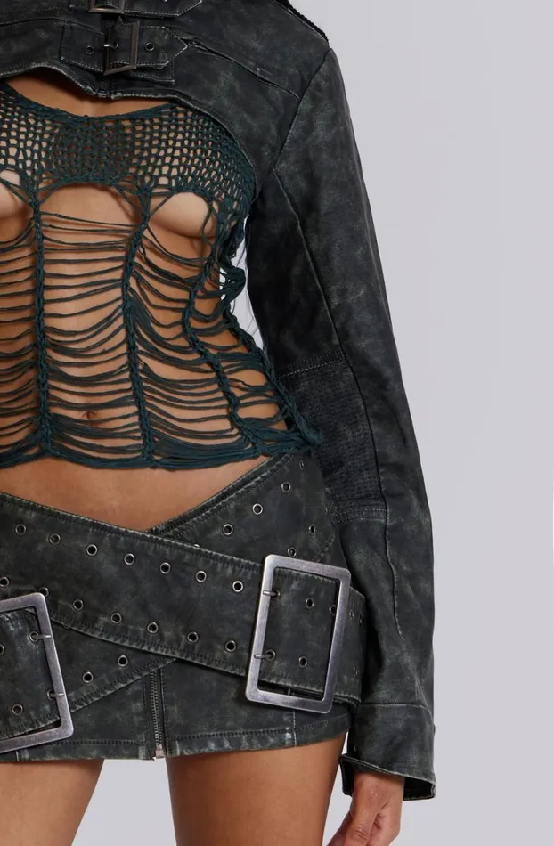 Mini Skirts Women Jaded London Assassin Micro Mini Skirt