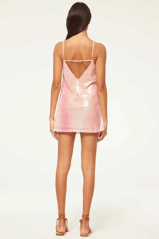 Misa Los Angeles Aline Dress Sequin Ombre Women Dresses