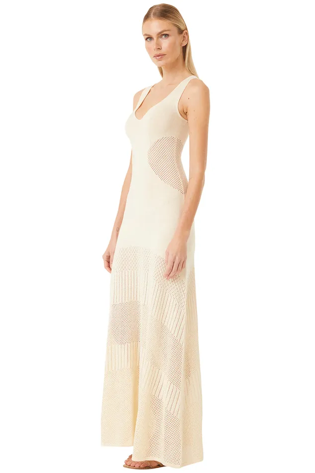 Misa Los Angeles Allison Dress Ivory Women Knits