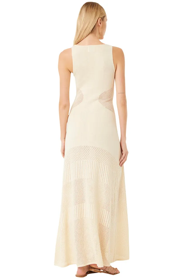 Misa Los Angeles Allison Dress Ivory Women Knits