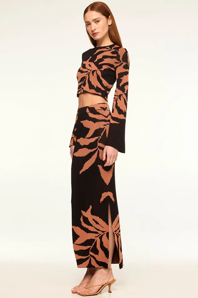 Misa Los Angeles Fira Skirt Fernal Glow Women Knits