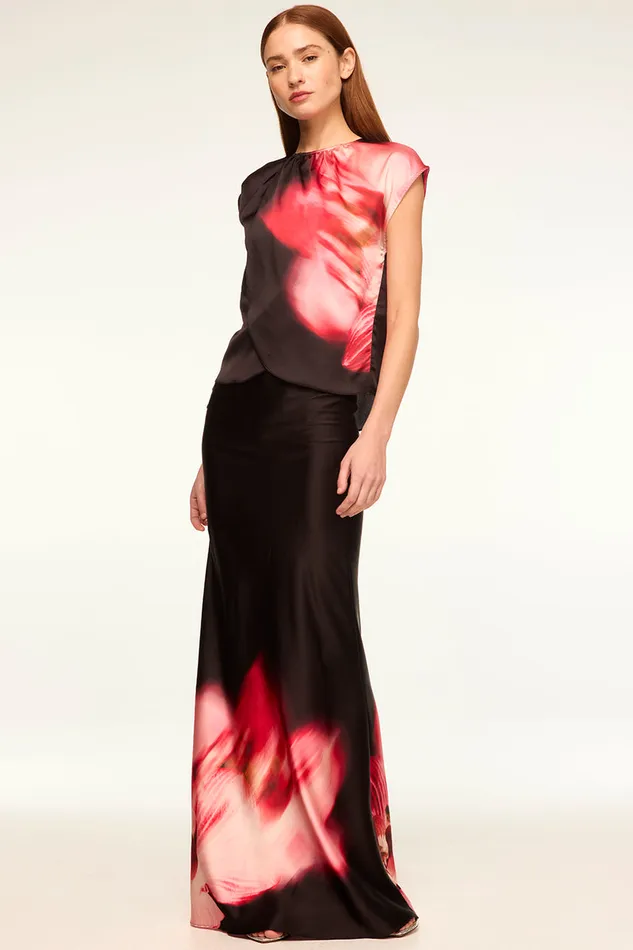Misa Los Angeles Jessie Top Midnight Orchid Women Tops