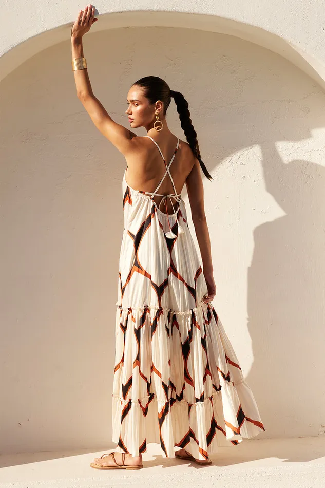 Misa Los Angeles Kali Dress Los Cabos Geo Women Dresses