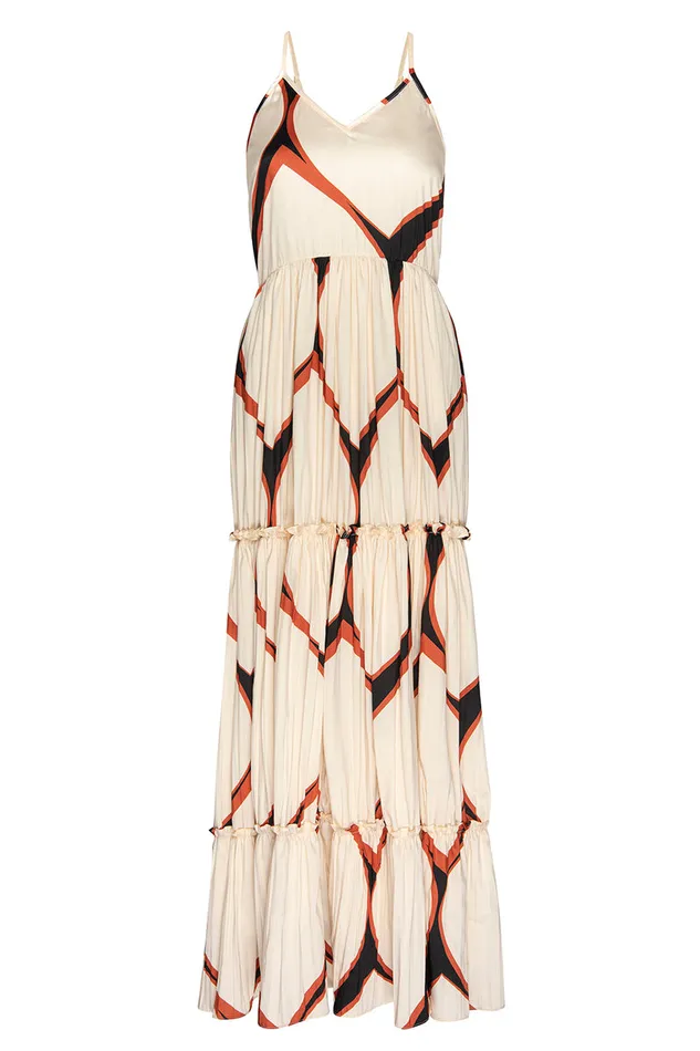 Misa Los Angeles Kali Dress Los Cabos Geo Women Dresses
