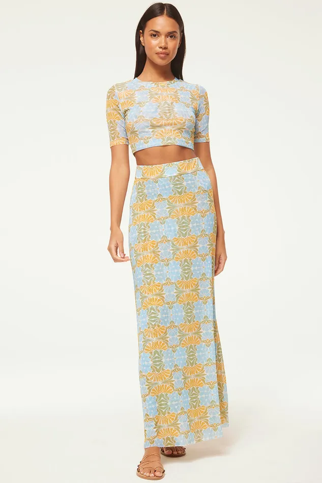 Misa Los Angeles Love Top Citrus Slice Women Tops
