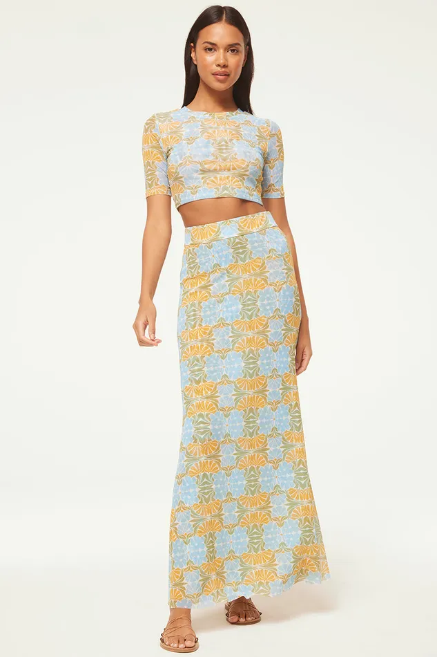 Misa Los Angeles Love Top Citrus Slice Women Tops