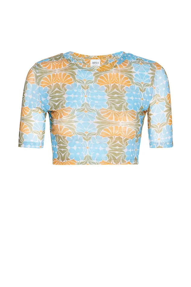 Misa Los Angeles Love Top Citrus Slice Women Tops