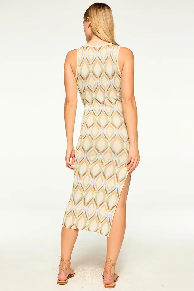 Misa Los Angeles Nakia Dress Cream Women Knits