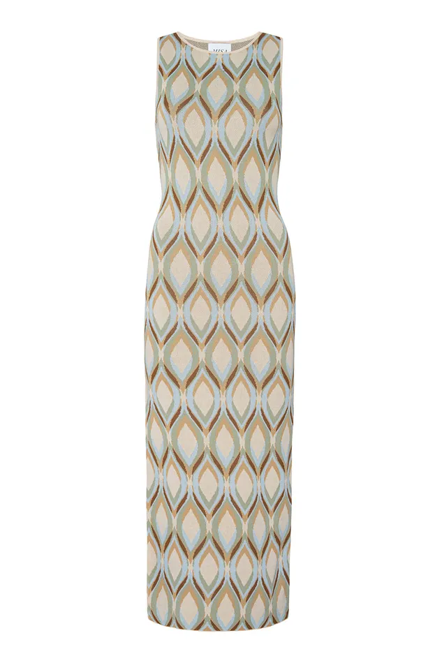 Misa Los Angeles Nakia Dress Cream Women Knits