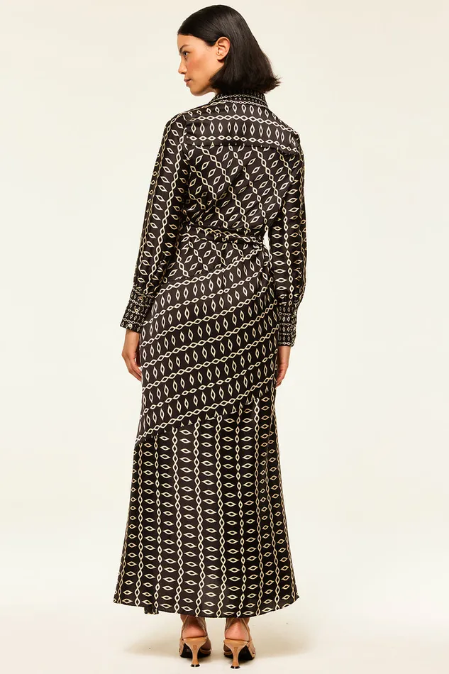 Misa Los Angeles Stevie Dress Go West Geo Mix Women Dresses