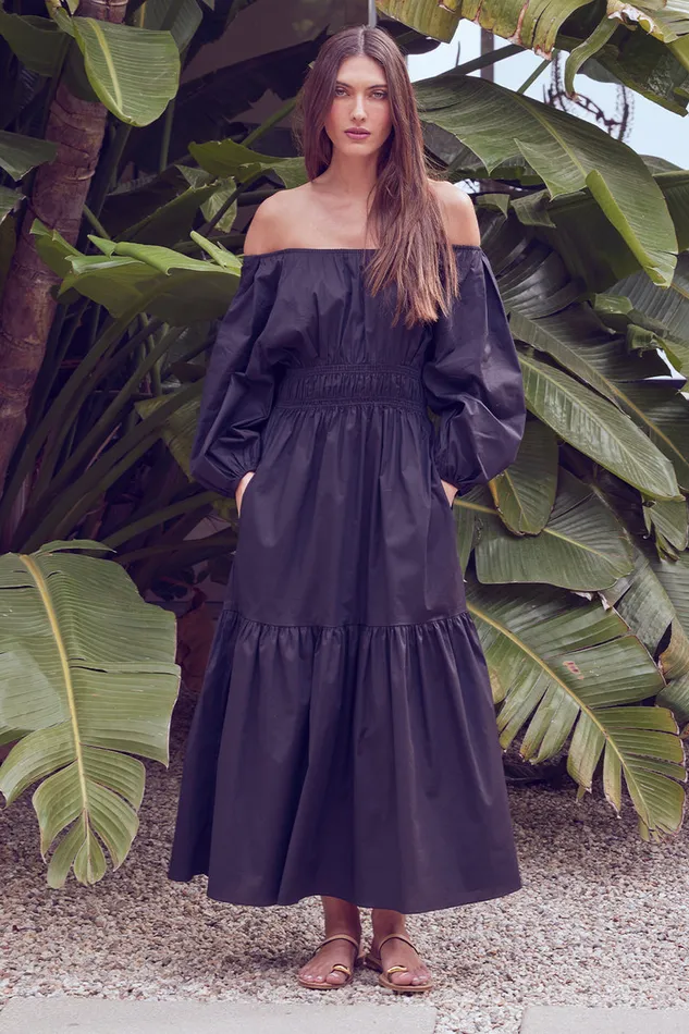 Misa Los Angeles Yasenia Dress Black Women Dresses