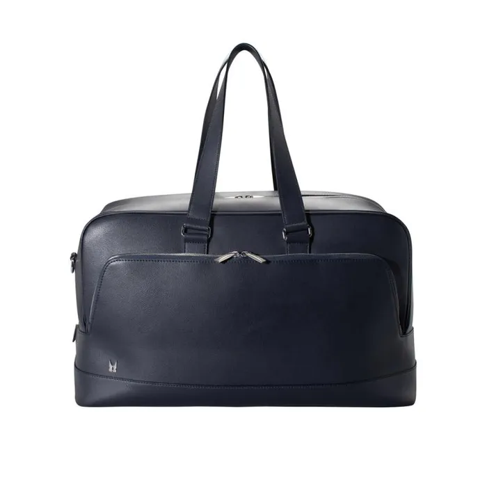 Moreschi Backpacks and Suitcases Navy Blue Leather Bag 8211 Men