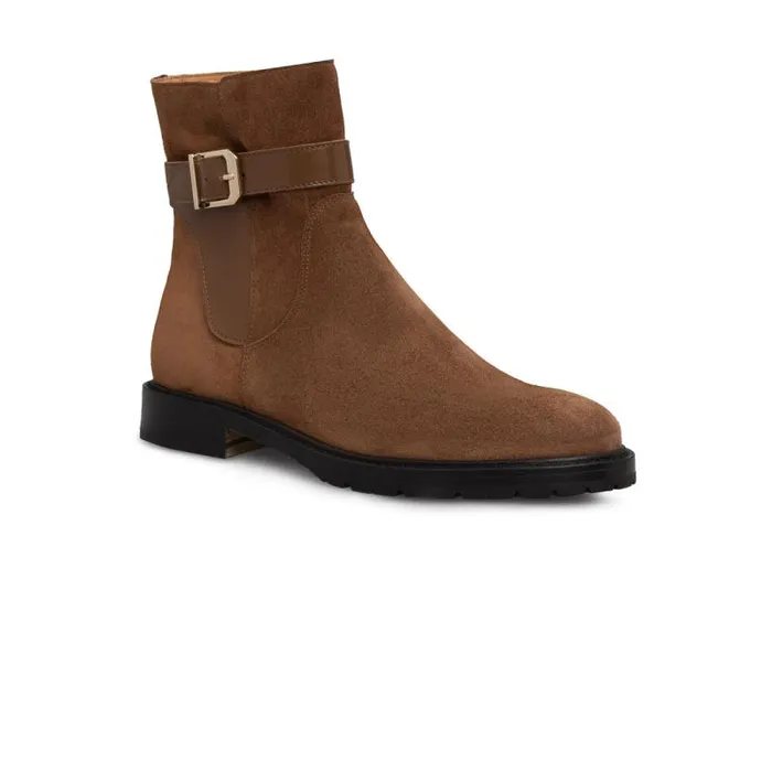 Moreschi Boots Brown Leather Ankle Boot 8211 Women