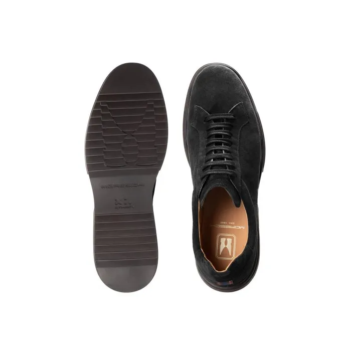 Moreschi Sneakers Black Suede Sneaker 8211 Men
