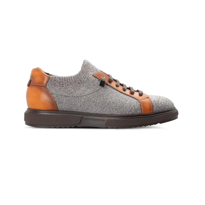 Moreschi Sneakers Grey Wool Knit Sneaker 8211 Men