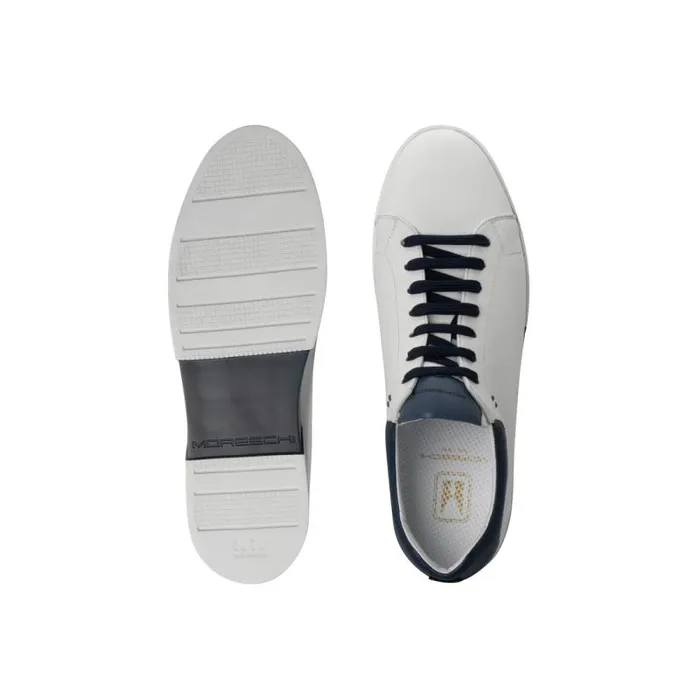 Moreschi Sneakers White And Blue Sneaker 8211 Men
