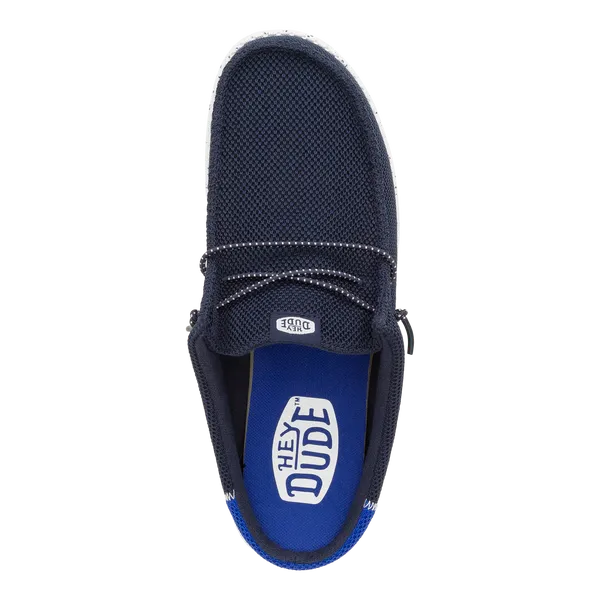 Mules Wally Slip Varsity Navy heydude Apparel