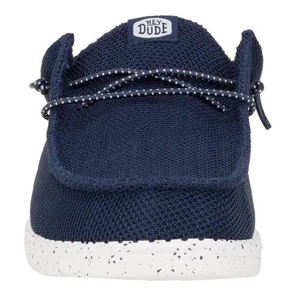 Mules Wally Slip Varsity Navy heydude Apparel