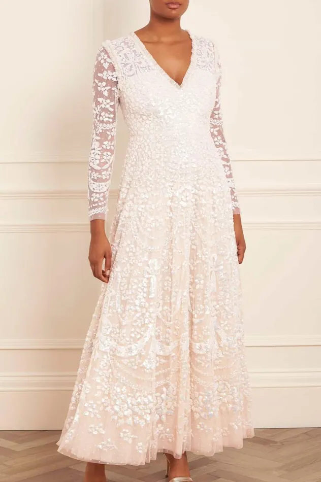 Needle and Thread Dresses Chandelier Gloss Gown Champagne 8211 Women