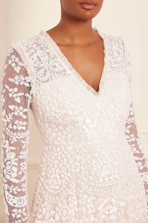 Needle and Thread Dresses Chandelier Gloss Gown Champagne 8211 Women