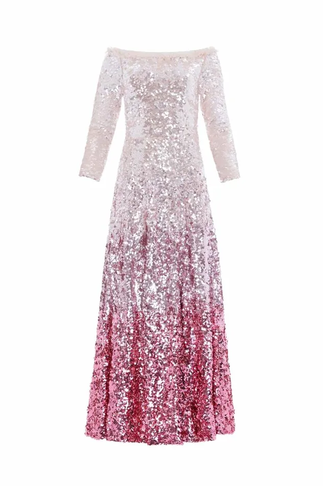 Needle and Thread Dresses Hallie Ombre Ankle Gown Pink 8211 Women