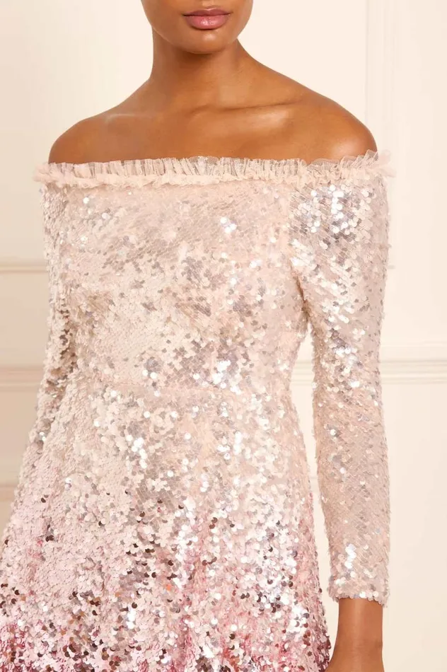Needle and Thread Dresses Hallie Ombre Ankle Gown Pink 8211 Women