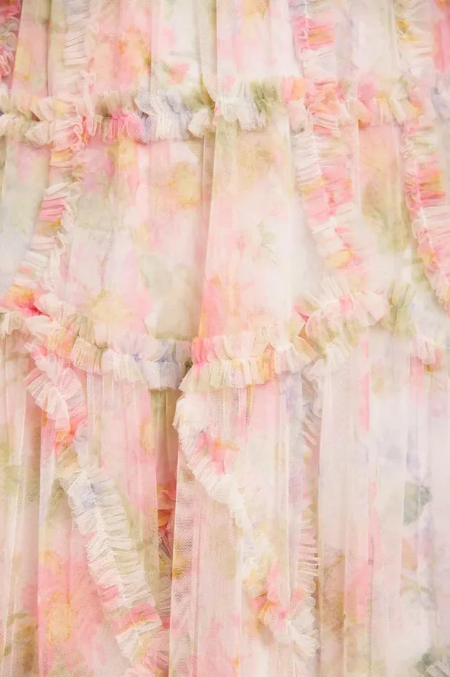Needle and Thread Dresses Immortal Rose Maeve Long Sleeve Ballerina Dress Multi 8211 Women
