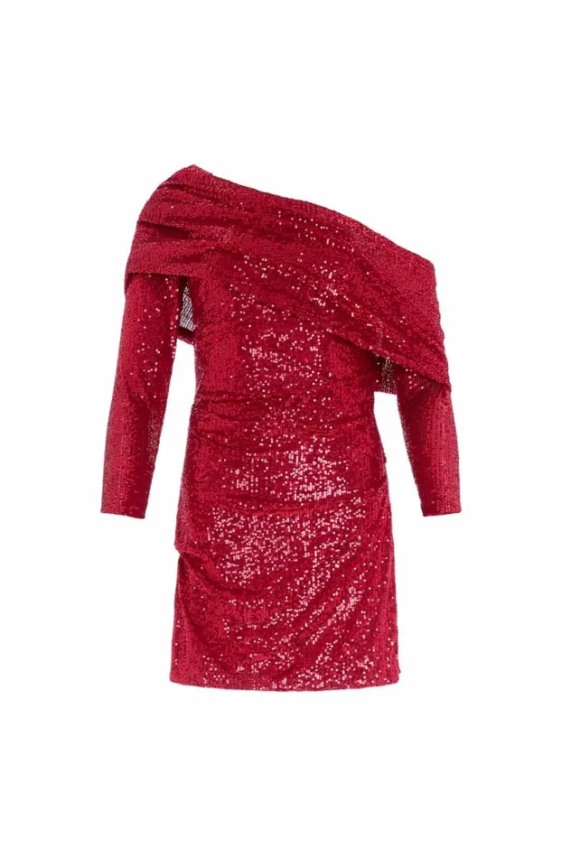 Needle and Thread Dresses Nova OneShoulder Micro Mini Dress Red 8211 Women