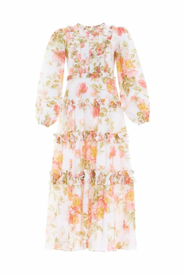 Needle and Thread Dresses Peony Promise Esme Cotton Ankle Gown Multi 8211 Women