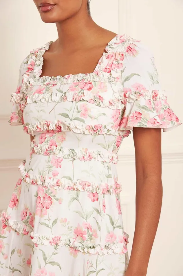 Needle and Thread Dresses Summer Posy Maya Crepe Ballerina Dress Multi 8211 Women
