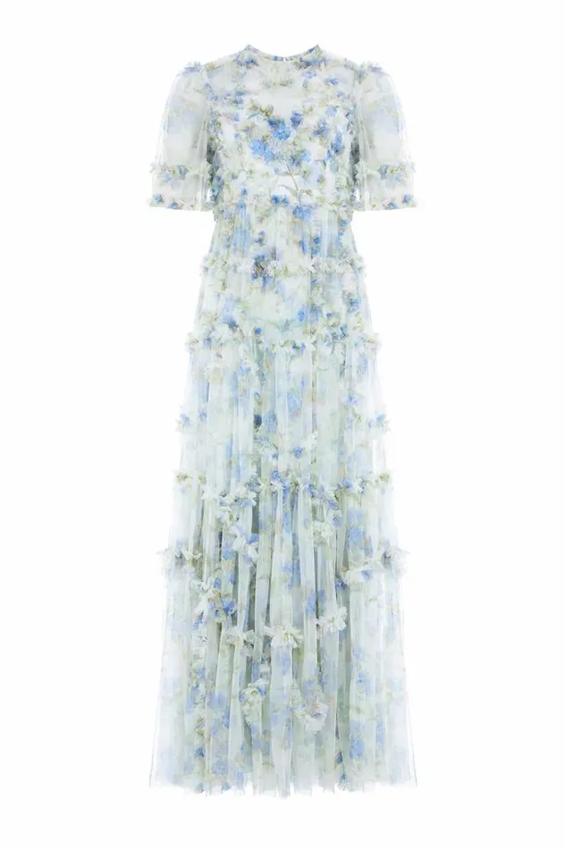 Needle and Thread Dresses Summer Posy Short Sleeve Gown Multi 8211 Women